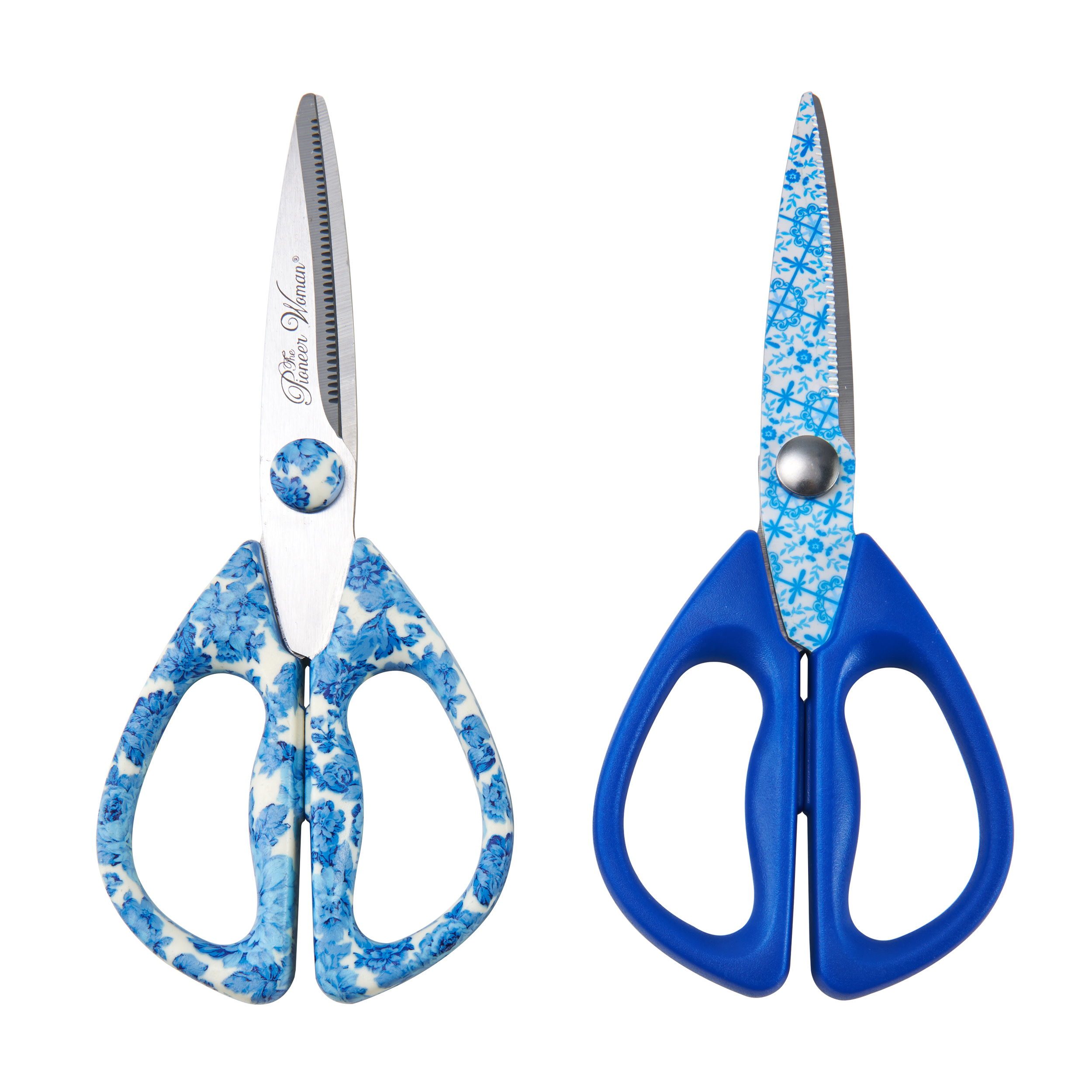 The Pioneer Woman Heritage Floral All Purpose Shears Set, 2-Pieces