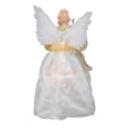 thumbnail image 4 of Kurt Adler 14.5" Gold and Ivory Pre-Lit Angel Christmas Tree Topper - Clear Lights, 4 of 6