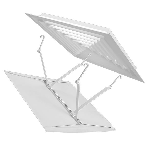 Pawsdot Central Ac Windshield Deflector White Iron Plastic Anti-Direct Blow Easy Install for Ac