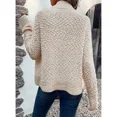thumbnail image 5 of SOMER Womens Cardigan Casual Open Front Long Sleeve Chunky Knit Soft Fuzzy Plus Size Cream Neutral for Fall Layering Sweaters Outerwear Coats 2025, 5 of 6