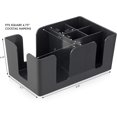 thumbnail image 2 of BC-6 Bar Caddy with 6 Compartments,Black,Medium, 2 of 5