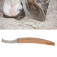 thumbnail image 4 of Cuchillo Para Pezuñas, Cuchillo Para Pezuñas De Ganado De Mano Izquierda Con Mango De Madera Para Cría ANGGREK Otros, 4 of 8