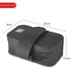 thumbnail image 5 of Bolsa impermeable de TPU para tija de sillín de bicicleta, bolsa trasera para sillín de ciclismo MTB, 5 of 7