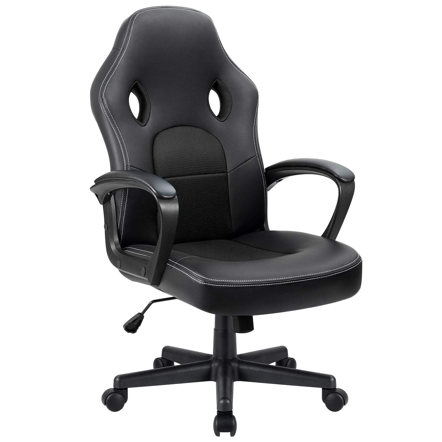 Office Chair Ergonomic Desk Chair Adjustable Executive Chair PU Leather Gaming 