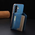 thumbnail image 5 of Decase Removable 2-in-1 Magnetic Wallet Case Compatible with Samsung Galaxy A26 5G,PU Leather Flip Cover with RFID Blocking,6 Card & Cash Slots,Shockproof Anti-Scratch PC+TPU Back Cover,Lightblue, 5 of 12