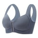 thumbnail image 1 of WILLBEST Brasier Mujer Sin Varilla Sujetador Fino De Talla Grande Con Cierre Frontal De Color Liso Para Mujer, 1 of 3