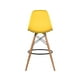thumbnail image 4 of Banco alto réplica Eames 70 cm Estilo Contemporáneo Color Amarillo GAIA Eames, 4 of 6