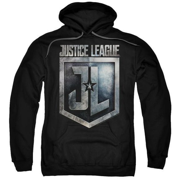 Justice League Movie - Shield Logo - Pull-Over Hoodie - Medium