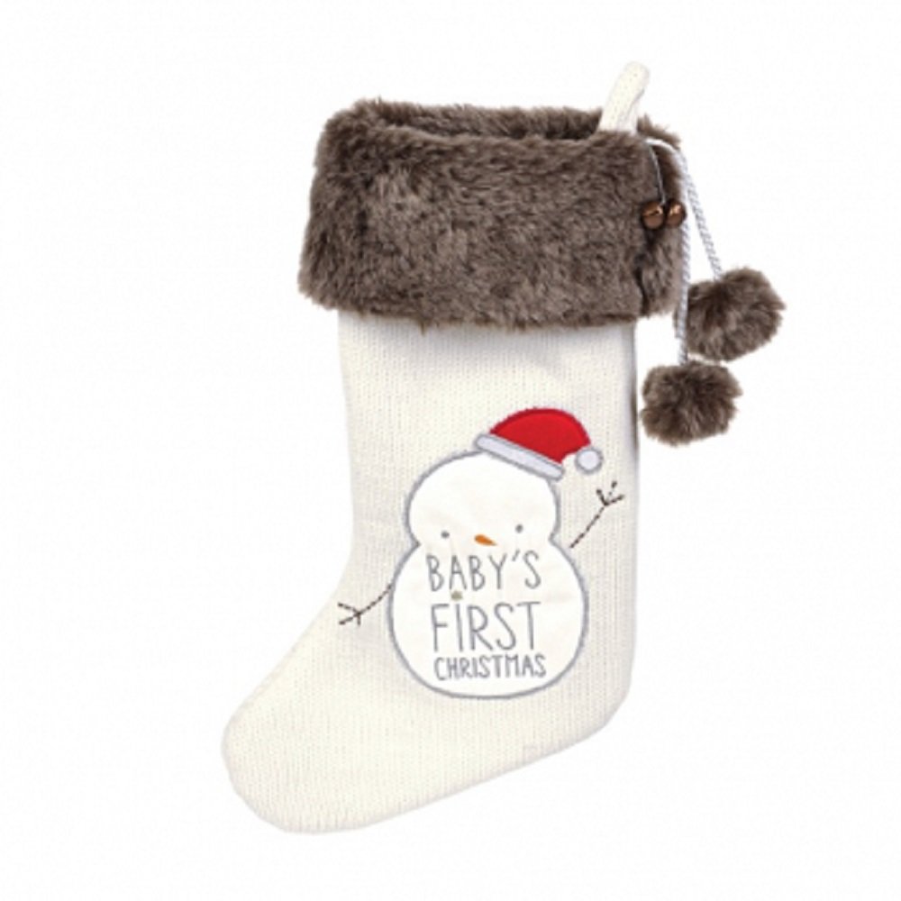 Grasslands Road "Baby's First Christmas" Stocking