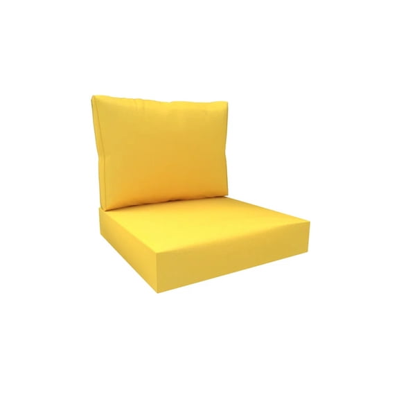 26x26x5 inch Amberson Sunbrella Outdoor Cushion for Arm Chair, Arnot Seat/Back Replacement Cushion for Outdoor Furniture