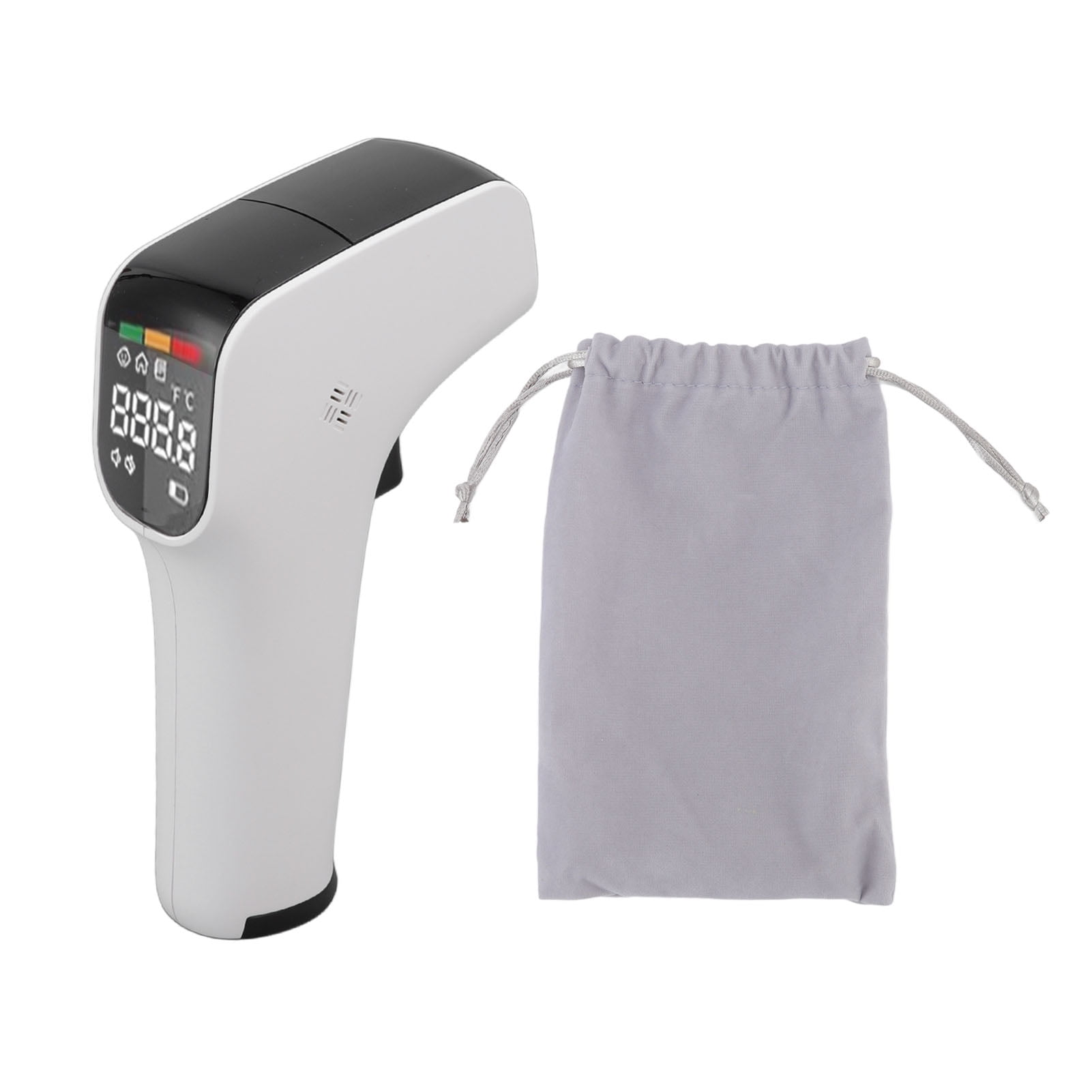 Digital Infrared Thermometer, Low Battery Indicator Touchless 1S Fast Measurement Temperature Detector  For Adults Forehead