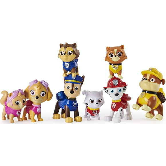 Paw Patrol, Juego de Regalo de Kitty Catastrophe con 8 Figuras Coleccionables, para Niños de 3 años en adelante