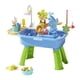 thumbnail image 1 of Juego de cocina infantil de 43 piezas con juguetes para simular el lavado de platos. Azul, 1 of 9