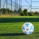 thumbnail image 5 of Balón de fútbol de entrenamiento Eigraketly tamaño 5 blanco y azul, 5 of 6