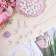 thumbnail image 5 of 40Pcs 2 Style Shell Pearl Pendants with Copper Wire Silver 15.5~17.5x10~11.5x8.5~9.5mm Hole: 3.5~4mm, 5 of 9