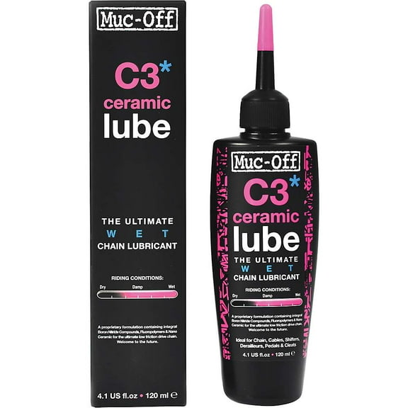 Muc-off Muc-off C3 Ceramic Wet Lube C3 Ceramic Wet Lube 120ml Bike Maintenance