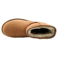 thumbnail image 4 of UGG Womens Classic Mini II Boot Chestnut - 1016222-CHE 6 CHESTNUT, 4 of 6