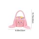 thumbnail image 3 of YiJuHui Easter Basket Bunny Long Ears Tote Bag, Adjustable Handle Gift Storage Bag for Egg Hunt Candy, Reusable Fabric Party Decor, 3 of 6
