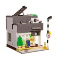 thumbnail image 2 of CaDA 1116 Pieces Summer Breeze Coffee Shop Building Block Set, Construction Toy Set, 2 of 6