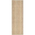 thumbnail image 2 of SAFAVIEH Natural Fiber Aria Braided Jute Runner Rug, Natural, 2'3" x 8', 2 of 6