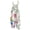 AAB27-Beige, variant on Women Linen Overalls Summer Casual Floral Printed Loose Fit Jumpsuits Boho Dressy Wide Leg Rompers Pants With Pockets Orange 3XL