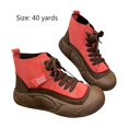 thumbnail image 7 of High Top Sneakers Platform Sneakers Nonslip Boots for Walking Hiker Trekking 40, 7 of 7