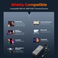 thumbnail image 3 of Cargador Damusy USB C tipo C de 100 W y 90 W para Lenovo Thinkpad, 3 of 7