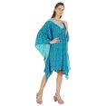 thumbnail image 2 of Moomaya Womens Summer Beachwear&nbsp;Party&nbsp;Kimono&nbsp;Kaftan&nbsp;Printed&nbsp;Caftan Gown Maxi Dress, 2 of 7