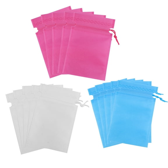 15 Pcs Birthday Bags for Presents Cookie Bag Drawstring Pouch Drawstring Bags Wedding Treat Bags Gift Bags
