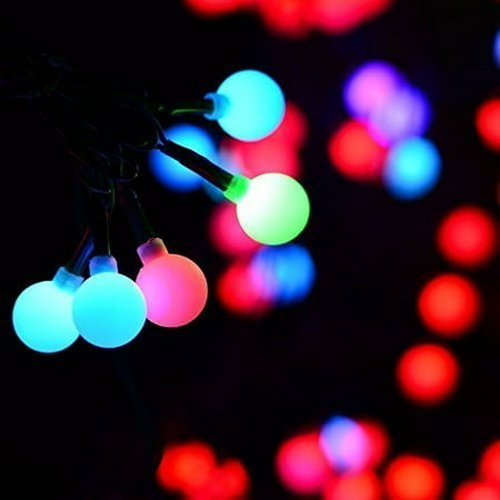 Luckled Rgb Ball String Lights 90 Led 65 6ft Novelty Color Change Luckled Rgb Ball String Lights 90 Led 65 6ft Novelty Color Change Fairy Globe Decorative Outdoor Com