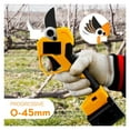 thumbnail image 3 of 45mm Professional Cordless Electric Pruners Pruning Shears For Orchards Fruit Trees Branch Cutting ,Less Effort, 3 of 6