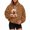 Earthy Yellow, variant on Hoodie with Pet Pouch Oversized Leopard Long Sleeve Pullover Sweatshirt for Small Dogs Cats Fall Winter Casual Wear Christmas Gift