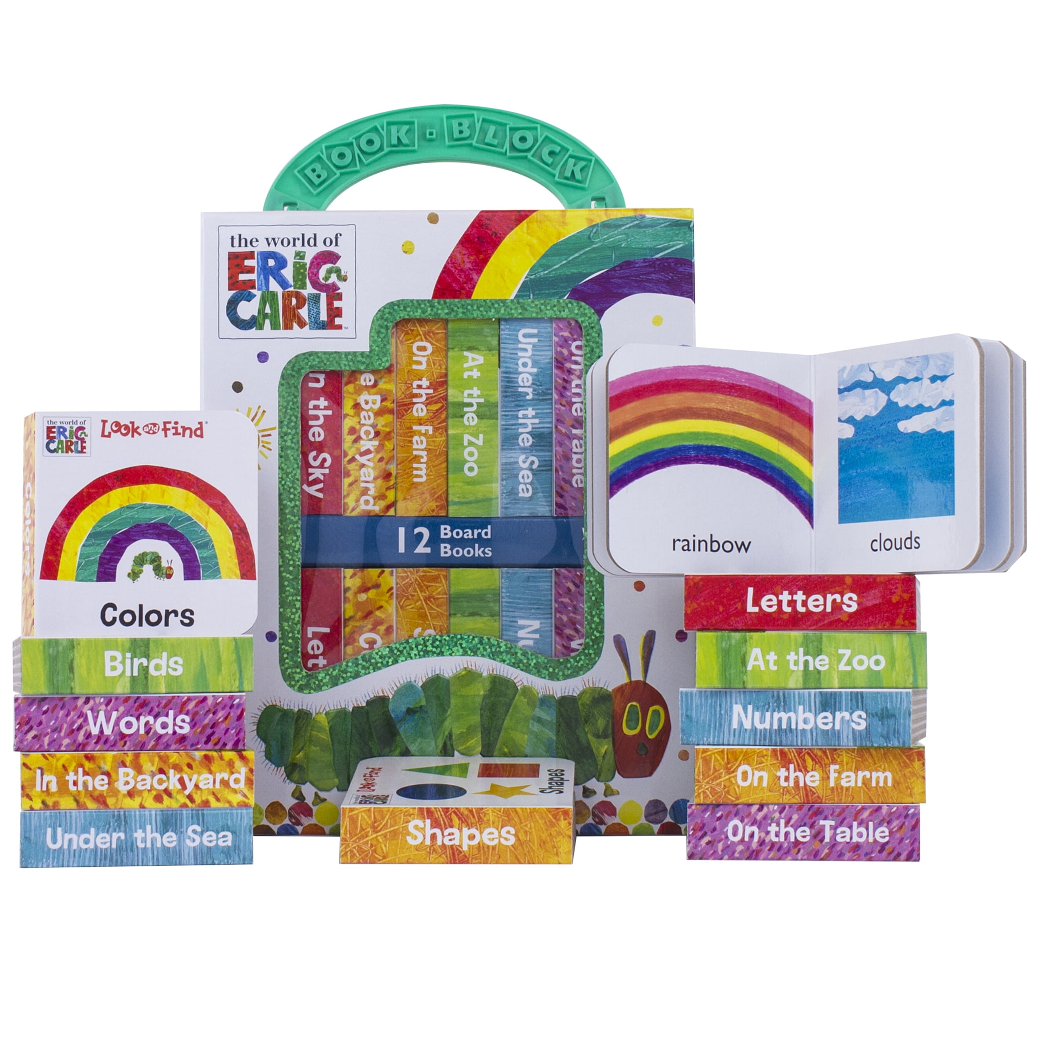 PI Kids My First Library Eric Carle, 12 Books Per Set, 2 Sets