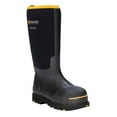 thumbnail image 2 of DRYSHOD WORK Mens Steel Toe Waterproof Work Boot Black Yellow STT-UH-BK Size One, 2 of 4
