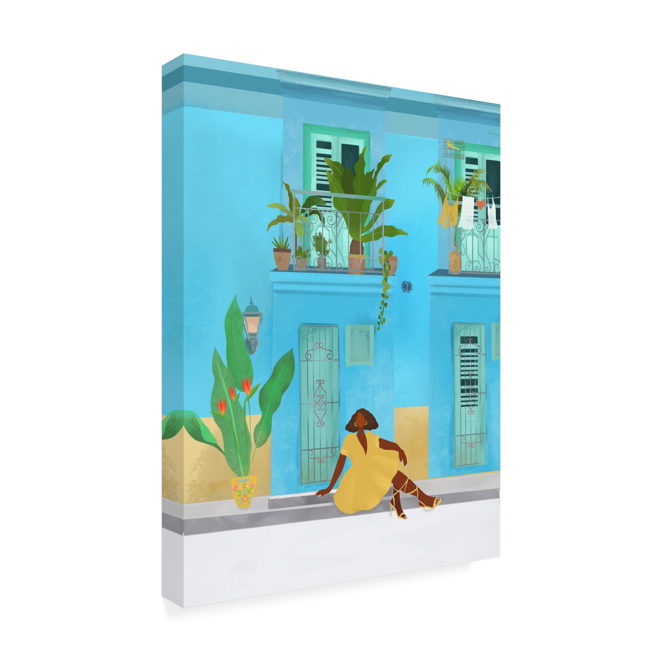 Trademark Fine Art Petra Lizde Cuba Canvas Wall Art
