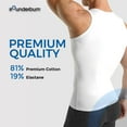 thumbnail image 3 of Men's Rounderbum RWCC01 Cotton Compression Tank Top, 3 of 7
