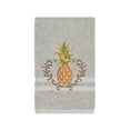 thumbnail image 4 of Authentic Hotel and Spa Turkish Cotton Pineapple Embroidered Light Grey 4-piece Towel Set, 4 of 4