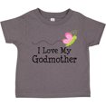 thumbnail image 3 of Inktastic I Love My Godmother Girls Toddler T-Shirt, 3 of 5