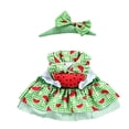 thumbnail image 2 of Summer Porch Goose Outfits for 23 Inch Lawn Statue | Watermelon Costume for Plastic/Cement Statue, Duck Sculpture Clothes for Spring Yard Patio Party Decoration, 2 of 8