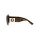 thumbnail image 2 of Gafas de sol Versace para mujer con montura Havana y lentes de color marrón oscuro de 54 mm, 2 of 4