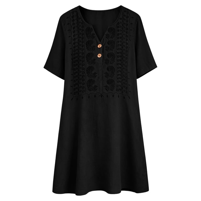 embroidered linen-blend mini dress Womens Monsoon Pink Lydia Embroidered Linen Blend Mini Dress US 16