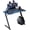 Blue, variant on Gaming Desk 35.4 Inch, Z Shaped Table with Headphone Hook & Management,PC Table Gamer Workstation for Office, Red