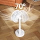 thumbnail image 4 of Ventilador de escritorio Naiovety Silencioso Blanco F7-2, 4 of 6