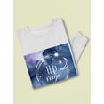 thumbnail image 3 of Watercolor Astrology Vi Sweatshirt Women -Grace Popp Designs, Female 5X-Large, 3 of 4