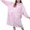 Pink #1, variant on pstuiky Womens Christmas Pajamas Cozy Fleece Hooded Jumpsuit Pajamas Long Sleeve Christmas Family Matching Lounge Wear for Mom Winter Home Sleepwear Set