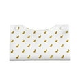 thumbnail image 3 of Picia Gold Rabbit Pattern Long Tissue Box Cover,PVC Leather Triangle Holder,Tissue Box Holder with Magnetic Bottom,Facial Paper Organizer Dispenser-7.9"X4.9"X4.5", 3 of 9