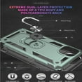 thumbnail image 3 of Étui iPhone 11 Pro, TPU Souple et PC Dur Antichoc Armure Robuste Grade Militaire Couverture Protectrice, avec Métal 360°, 3 of 5