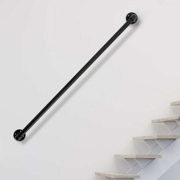 Miumaeov 4FT Hand Rail Grab Bar Stair Handrail Staircase Banister Bathroom Loft Railing For Indoor and Outdoor
