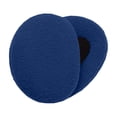 thumbnail image 4 of Separate Ear Warm Cover,No Headband Ear Muff,Windproof Thermal Ear Gear,Soft Plush Warm Texture Outdoor Commute Cold Resistant Portable Comfortable Universal Ear Protection Accessory,Navy,S-3.15'', 4 of 8
