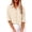 Light yellow, variant on Yigetop Soft Button Down Shirt Women Womens Long Sleeve Tops Casual Blouse Button Down Shirt Casual Work Outfits Button Up Shirt Women Beige L